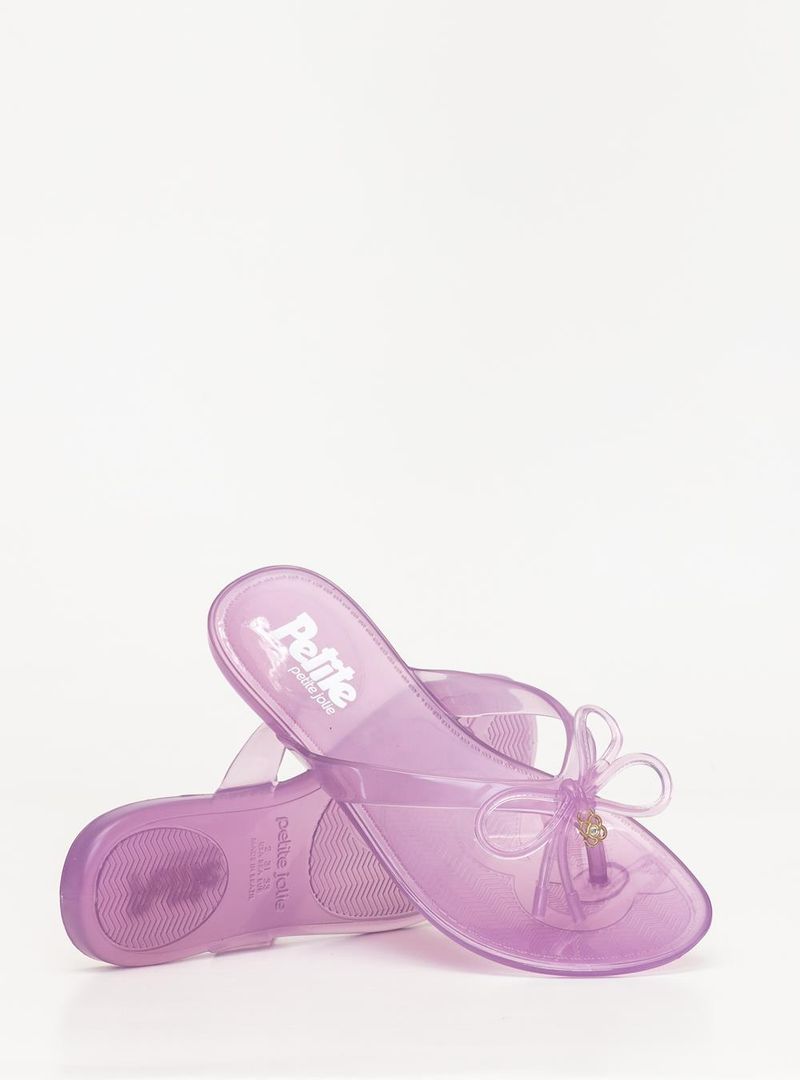 Chinelo Infantil Petite Jolie Lucky In Lilac PJ7356IN
