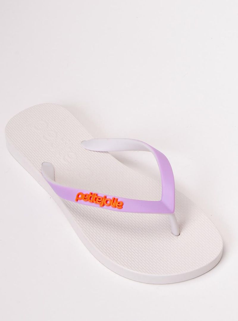 Chinelo Petite Jolie Fresh White/White PJ7638