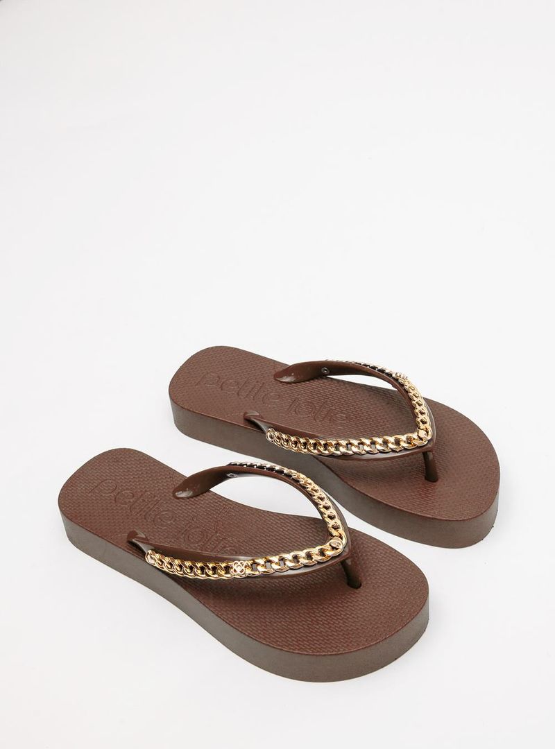 Chinelo Petite Jolie Fresh Up Chocolate PJ7592CX
