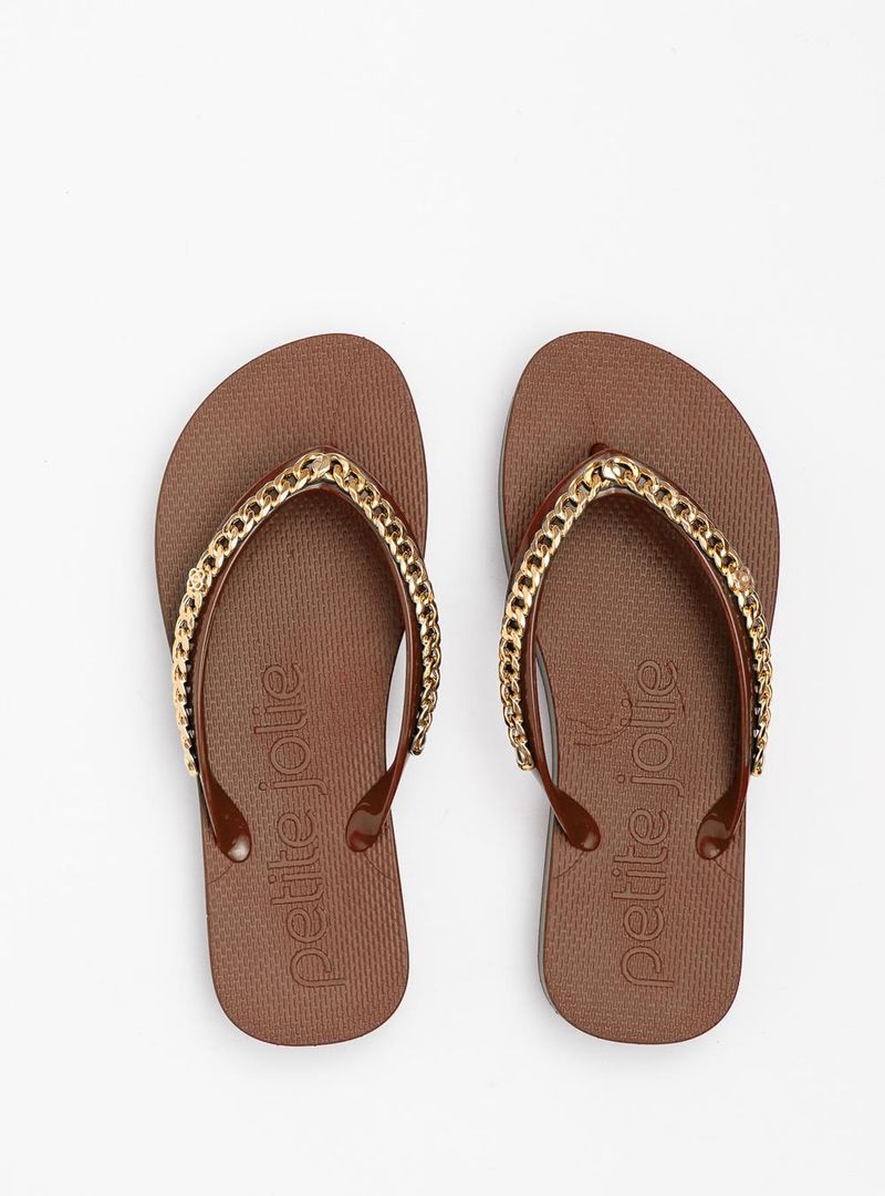 Chinelo Petite Jolie Fresh Up Chocolate PJ7592CX