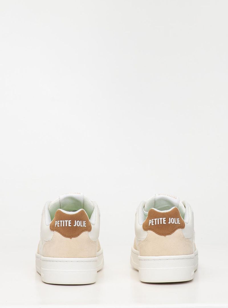 Tênis Petite Jolie Shoot Branco/Cream PJ7538C