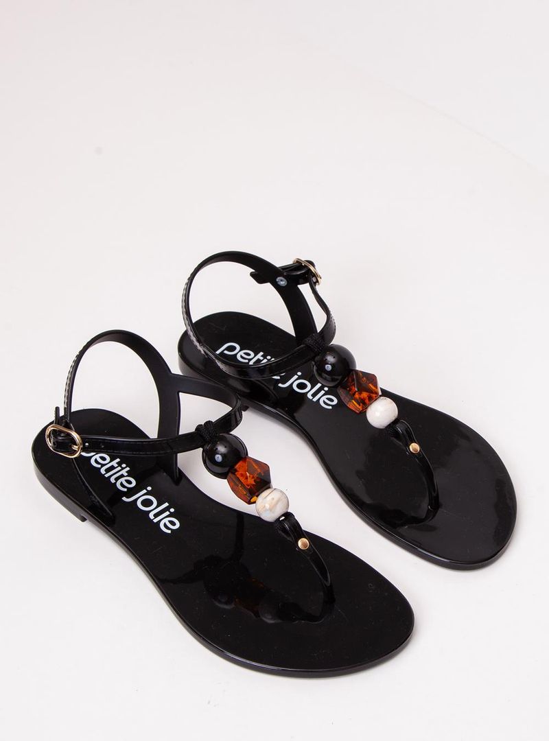 Sandália Petite Jolie Noah II Preto PJ7721
