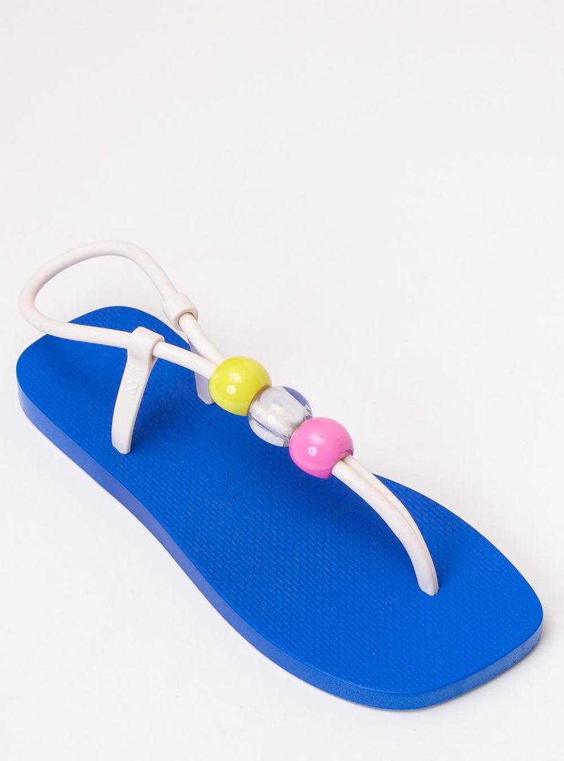 Sandália Petite Jolie Refresh Creme/Royal PJ7665