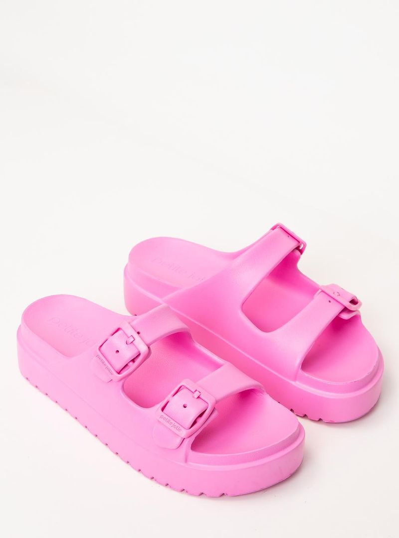 Tamanco Petite Jolie Malibu Chiclete PJ7735