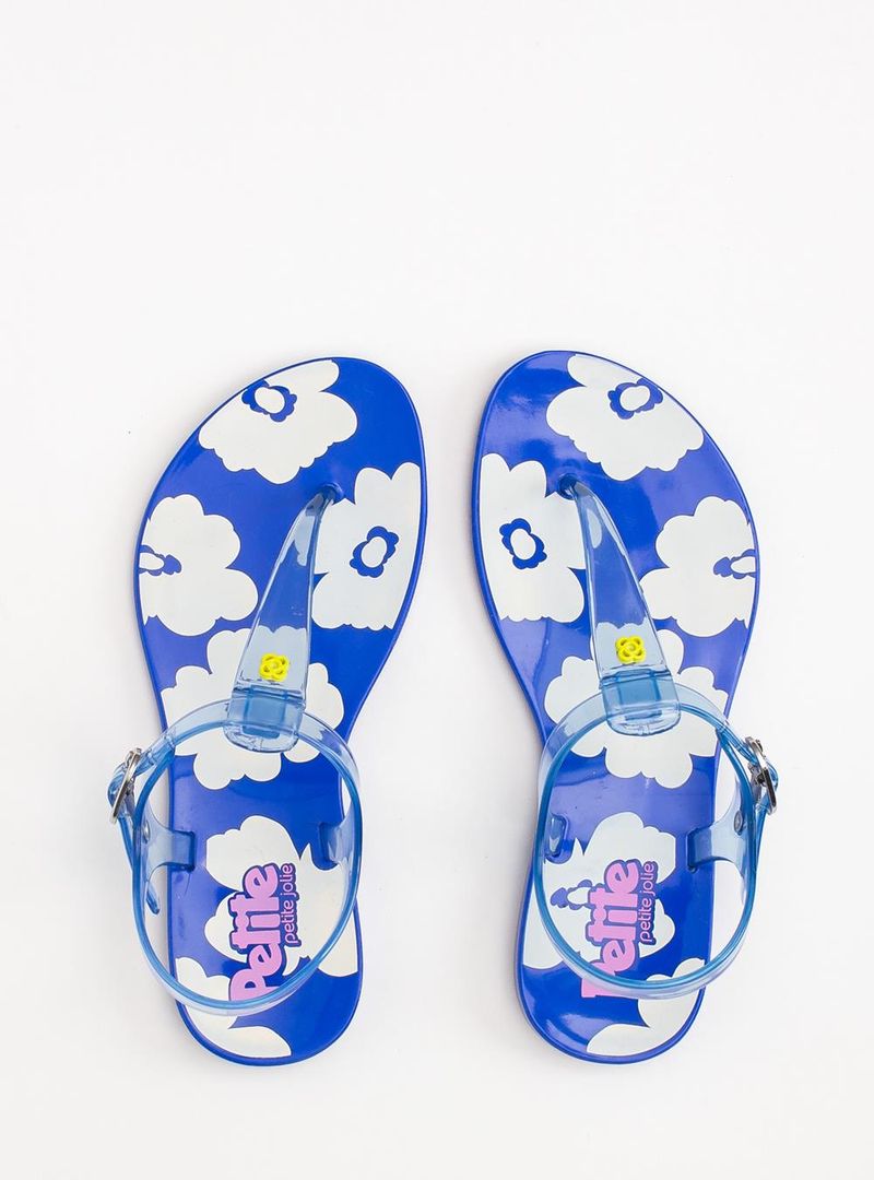 Sandália Petite Jolie Noah In Translúcido/Royal PJ7750IN