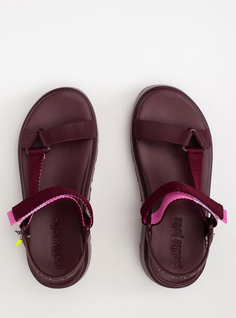 Sandália Petite Jolie Groove Berry PJ7737