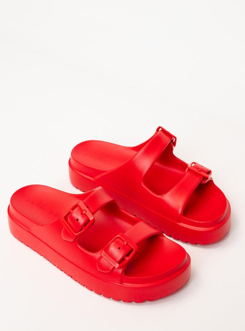 Tamanco Petite Jolie Malibu Tomate PJ7735