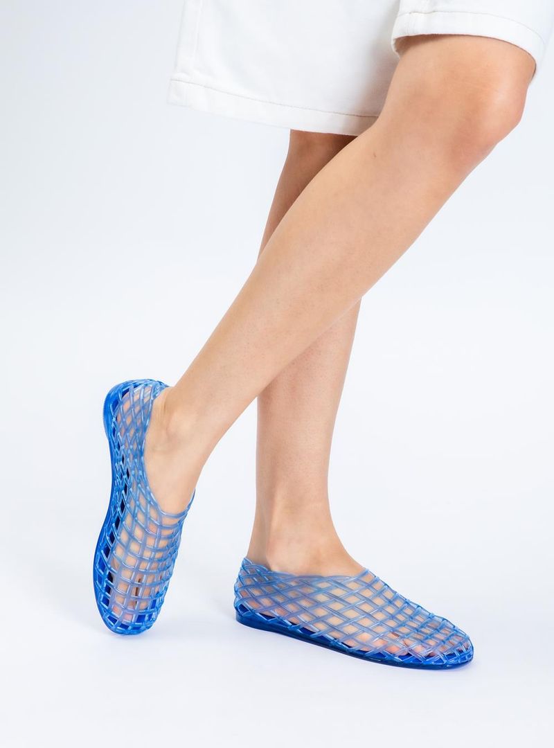 Sapatilha Petite Jolie Mesh Royal Translúcido PJ7760