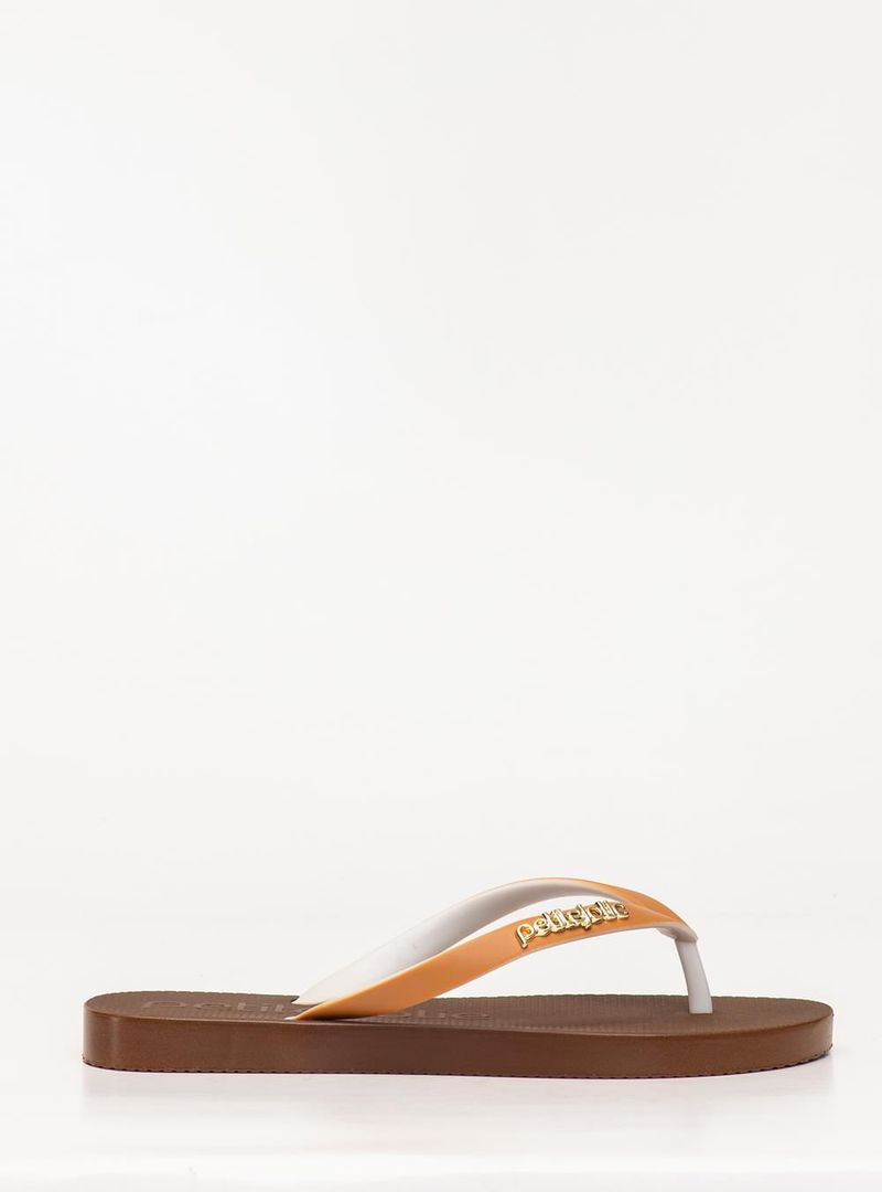 Chinelo Petite Jolie Fresh White/Sola Chocolate PJ7638