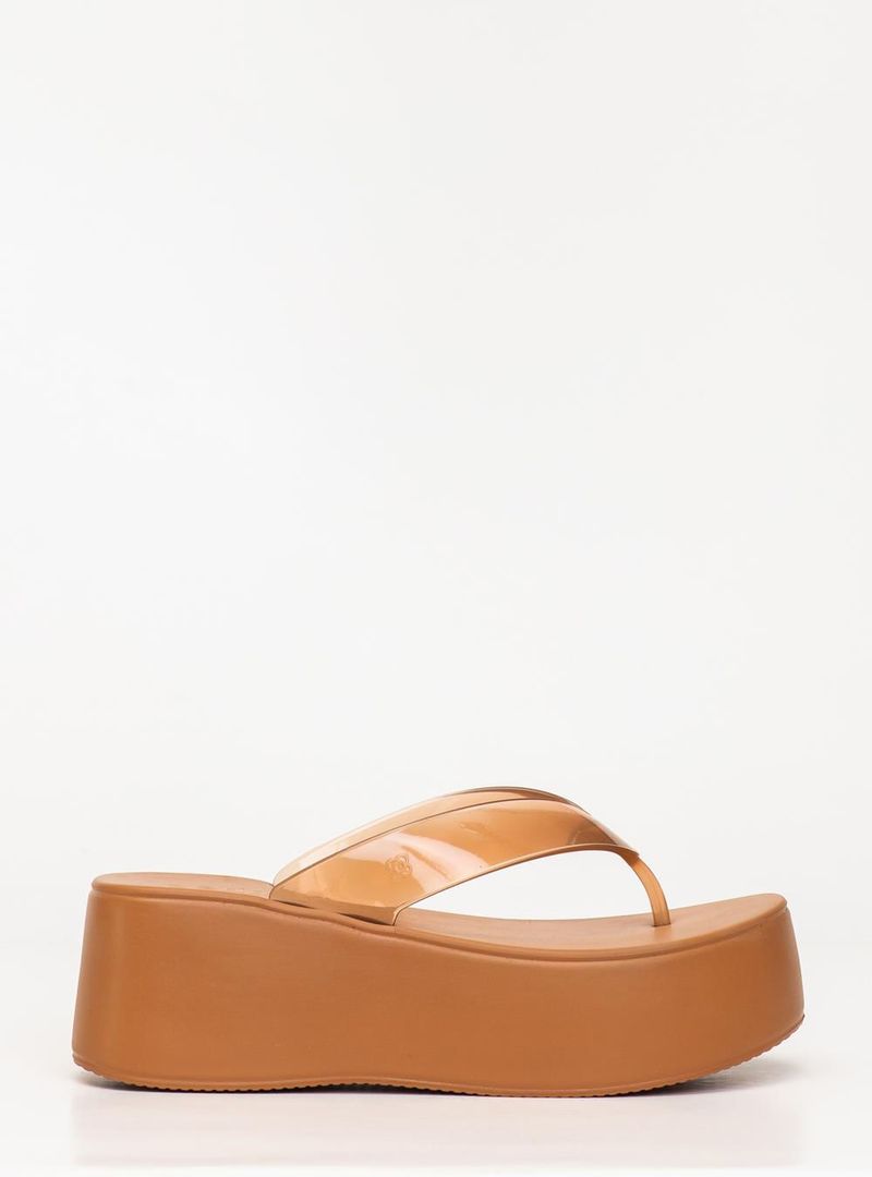 Chinelo Petite Jolie Plus II Doce De Leite PJ7703