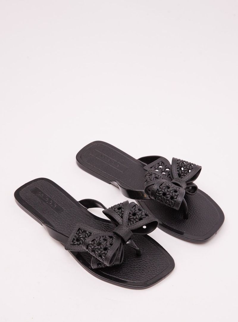 Chinelo Petite Jolie Sunny Preto PJ6223