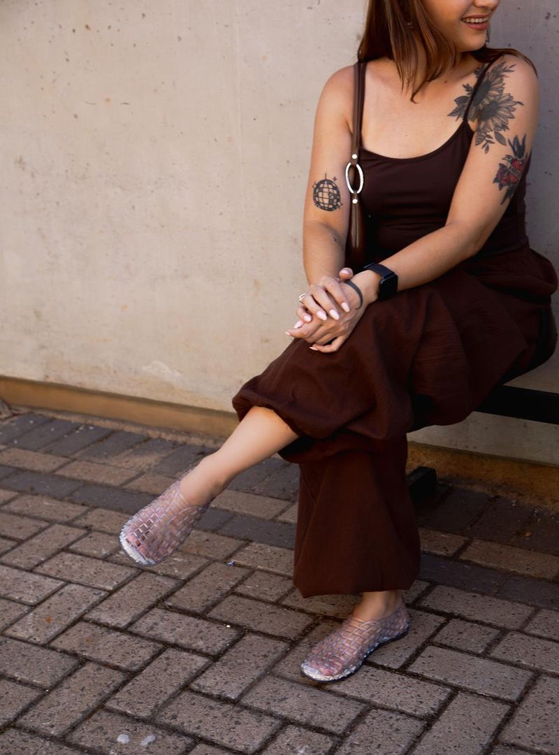 Sapatilha Petite Jolie Mesh Translúcido PJ7760