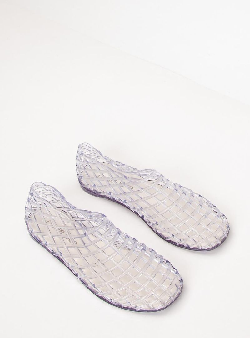 Sapatilha Petite Jolie Mesh Translúcido PJ7760