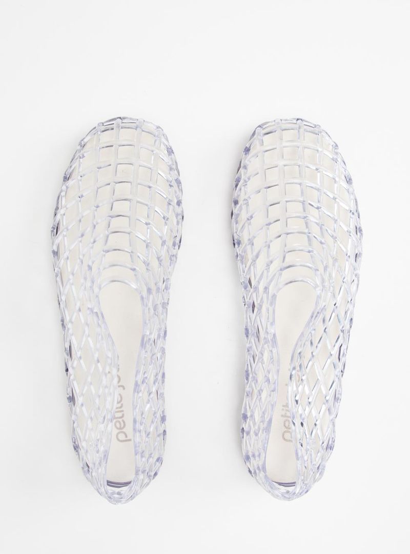 Sapatilha Petite Jolie Mesh Translúcido PJ7760