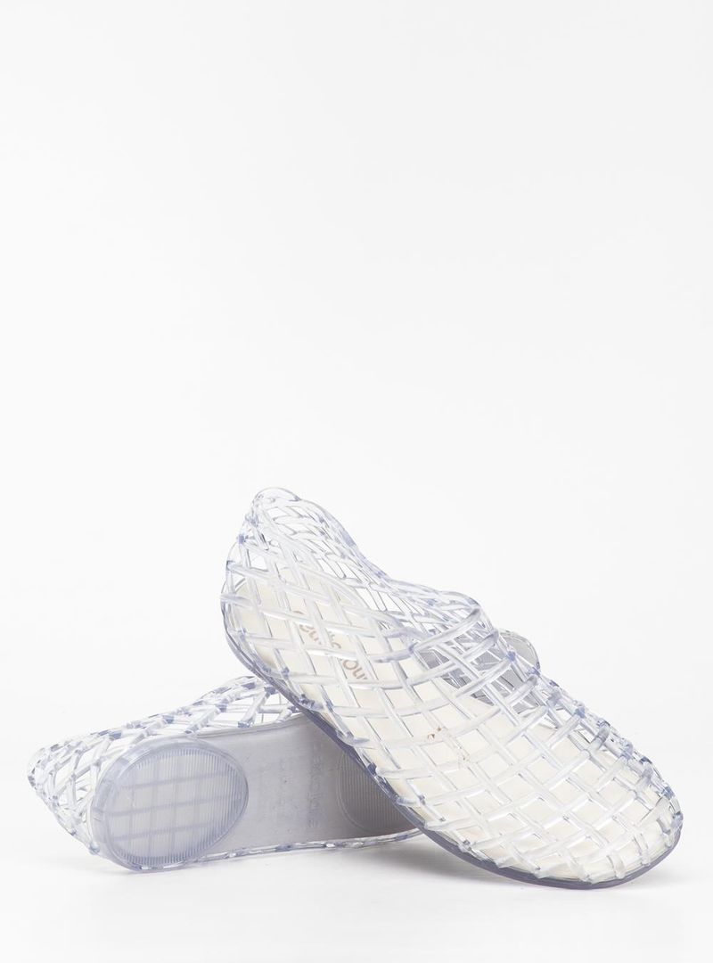 Sapatilha Petite Jolie Mesh Translúcido PJ7760