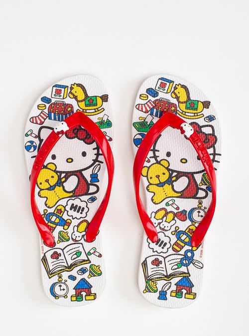Chinelo Hello Kitty Tomate/Hello Kitty 18 PJ7206HK