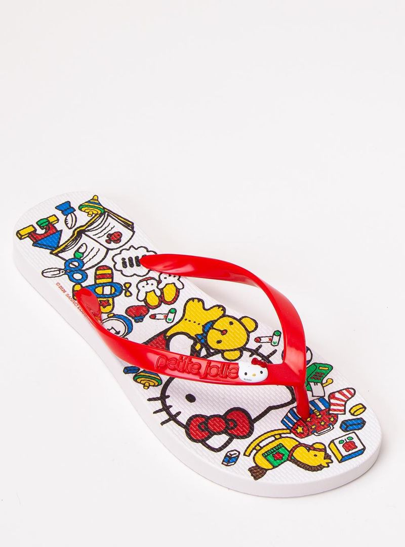 Chinelo Hello Kitty Tomate/Hello Kitty 18 PJ7206HK