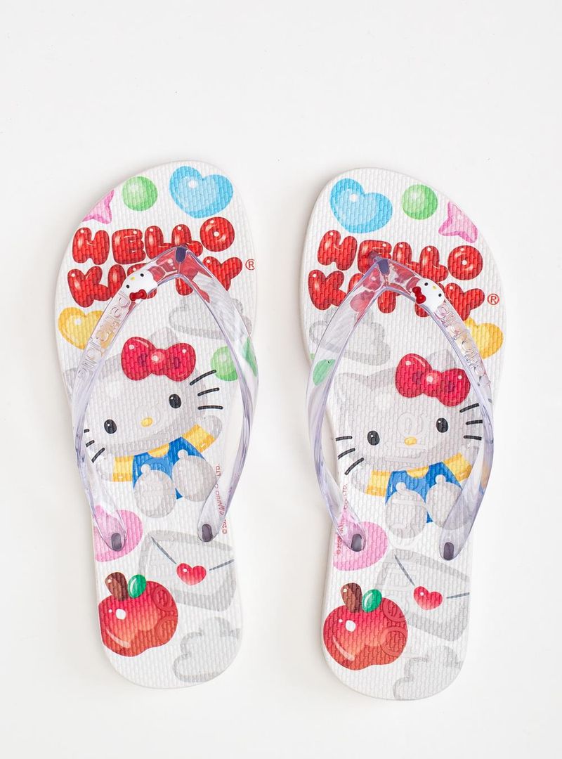 Chinelo Petite Jolie Fresh White/Hello Kitty 16 PJ7206HK