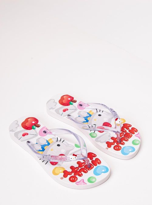 Chinelo Petite Jolie Fresh White/Hello Kitty 16 PJ7206HK