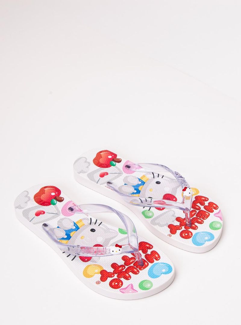 Chinelo Petite Jolie Fresh White/Hello Kitty 16 PJ7206HK