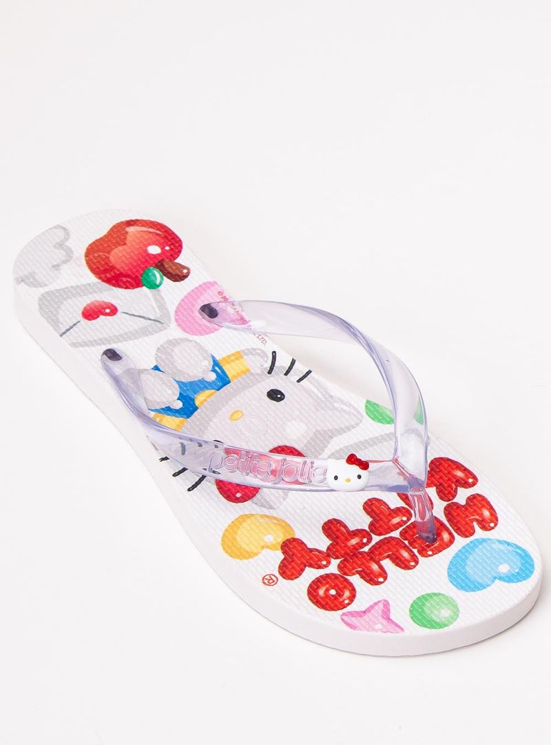 Chinelo Petite Jolie Fresh White/Hello Kitty 16 PJ7206HK
