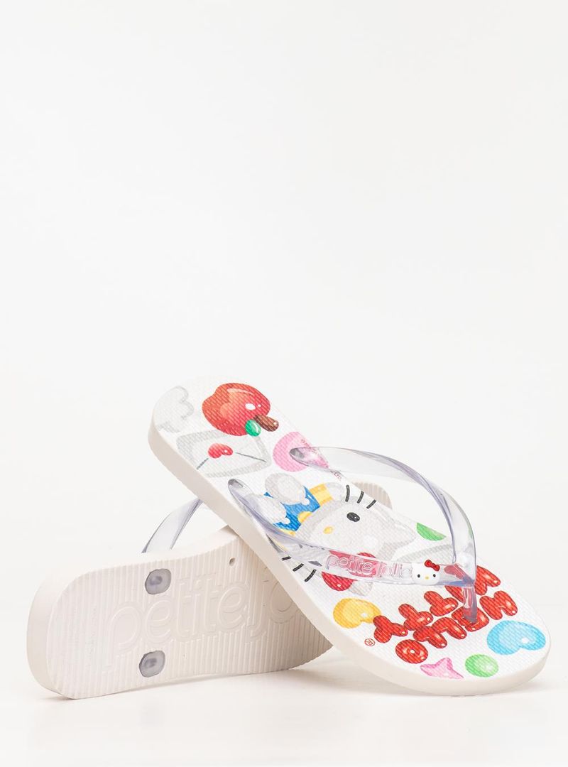 Chinelo Petite Jolie Fresh White/Hello Kitty 16 PJ7206HK