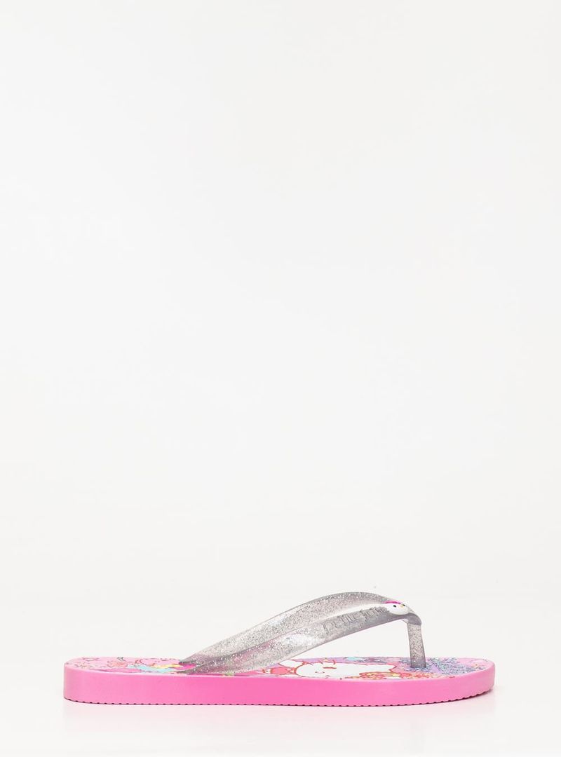 Chinelo Infantil Fresh Chiclete/Hello Kitty 17 PJ7206INHK