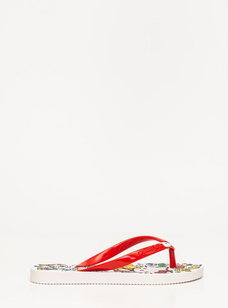 Chinelo Infantil Fresh White/Hello Kitty 18 PJ7206INHK