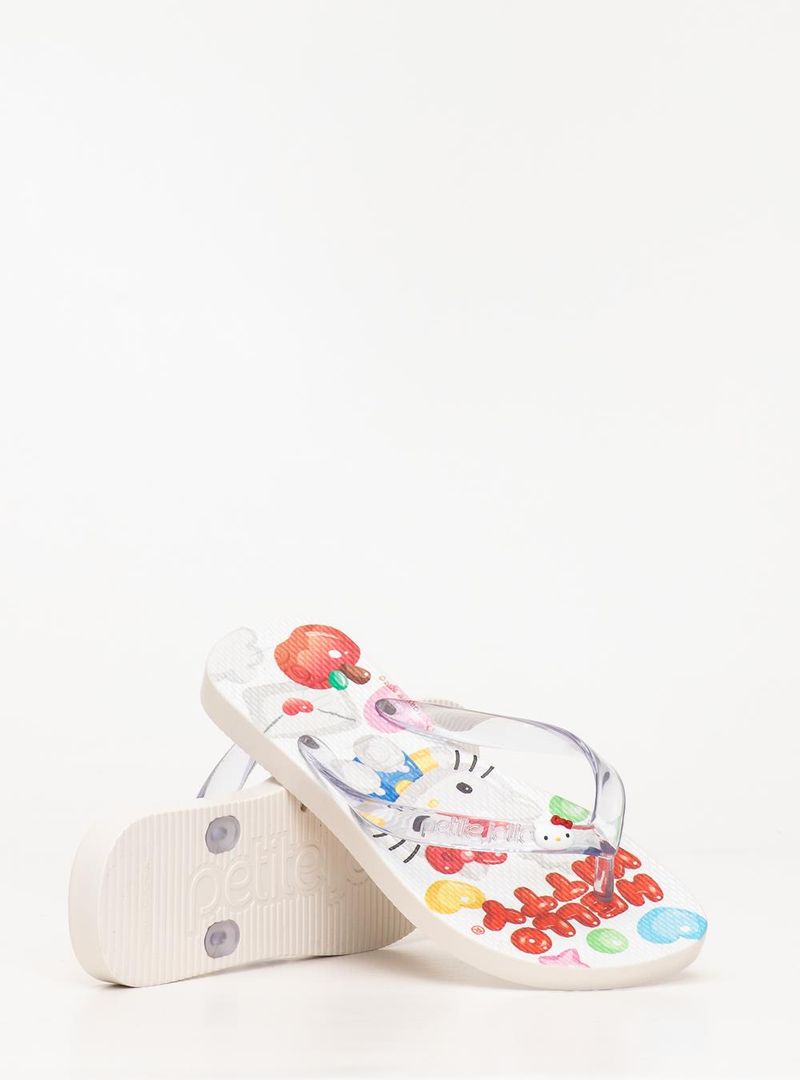 Chinelo Petite Jolie Fresh White/Hello Kitty 16 PJ7206INHK