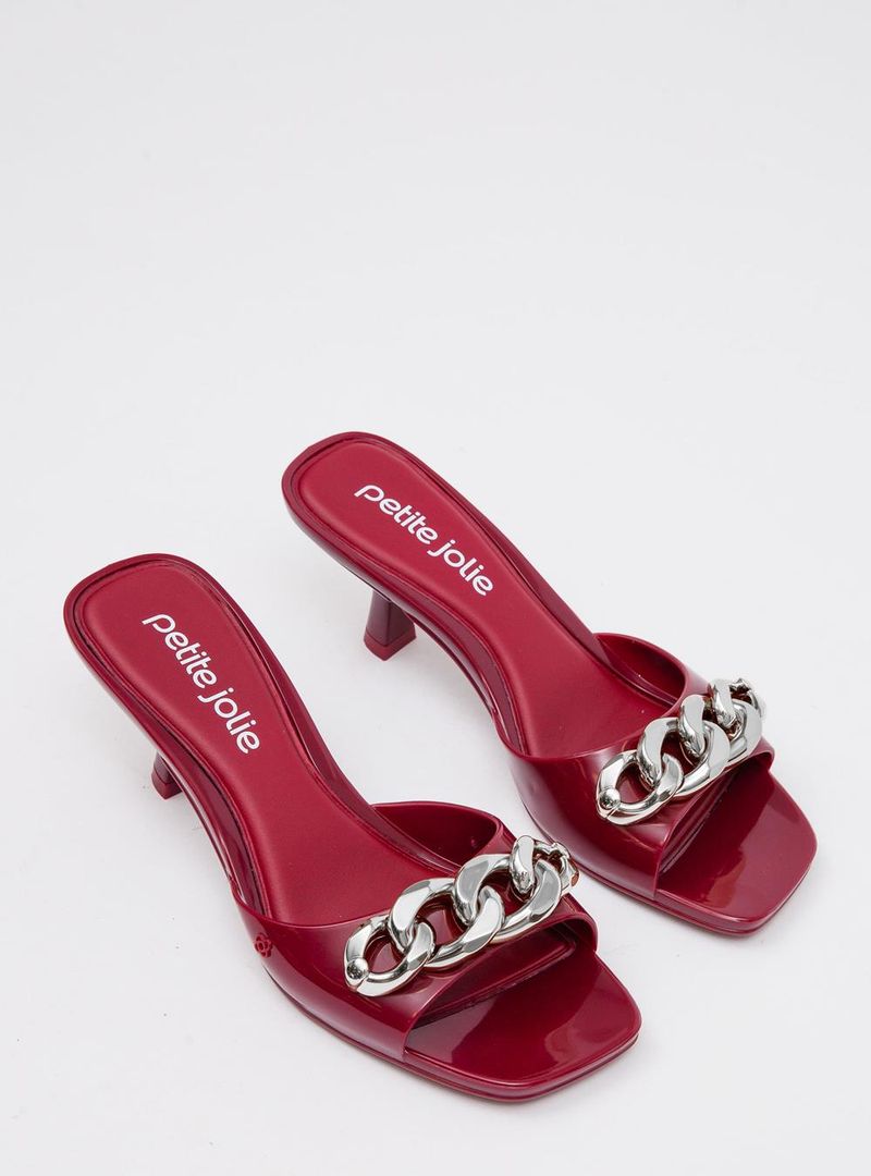 Tamanco Petite Jolie Icon Berry PJ7434