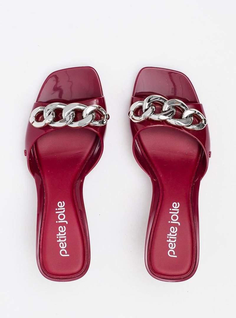 Tamanco Petite Jolie Icon Berry PJ7434