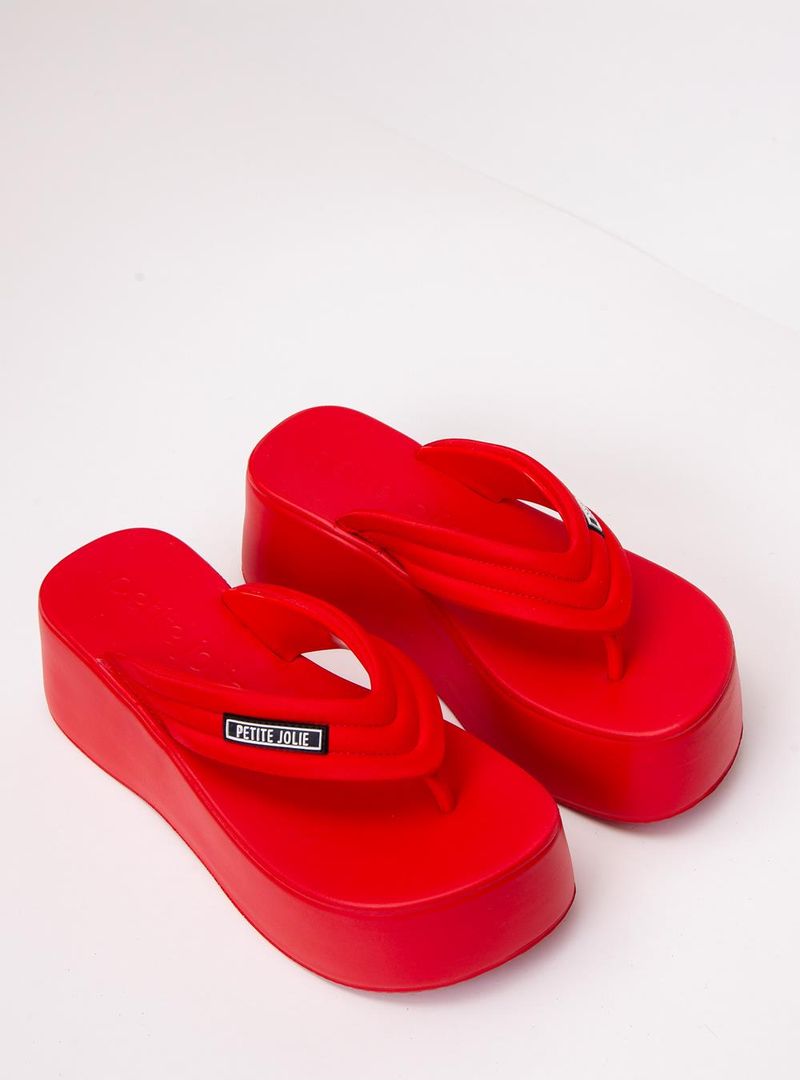 Chinelo Petite Jolie Plus II Tomate PJ7522II