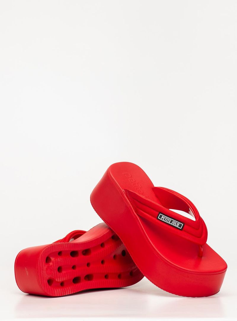 Chinelo Petite Jolie Plus II Tomate PJ7522II