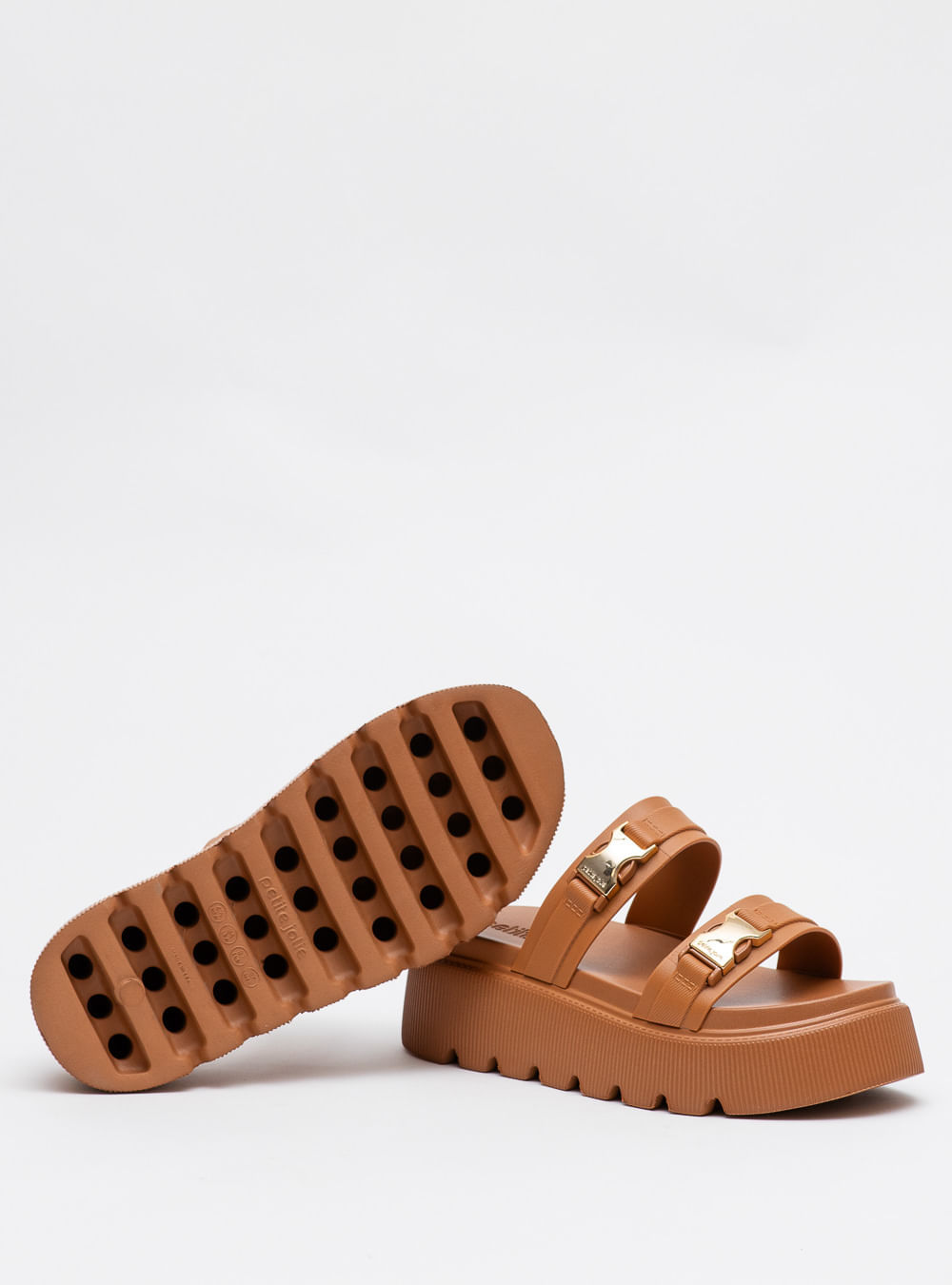 Tamanco Petite Jolie Pulse Doce De Leite PJ7491