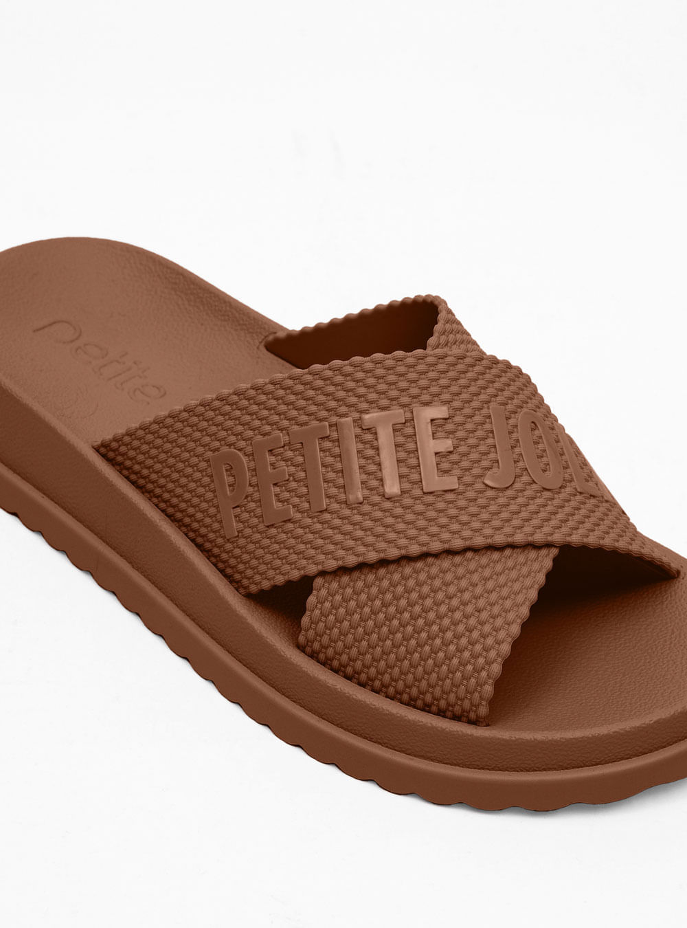 Chinelo Petite Jolie Smash Chocolate PJ6812II