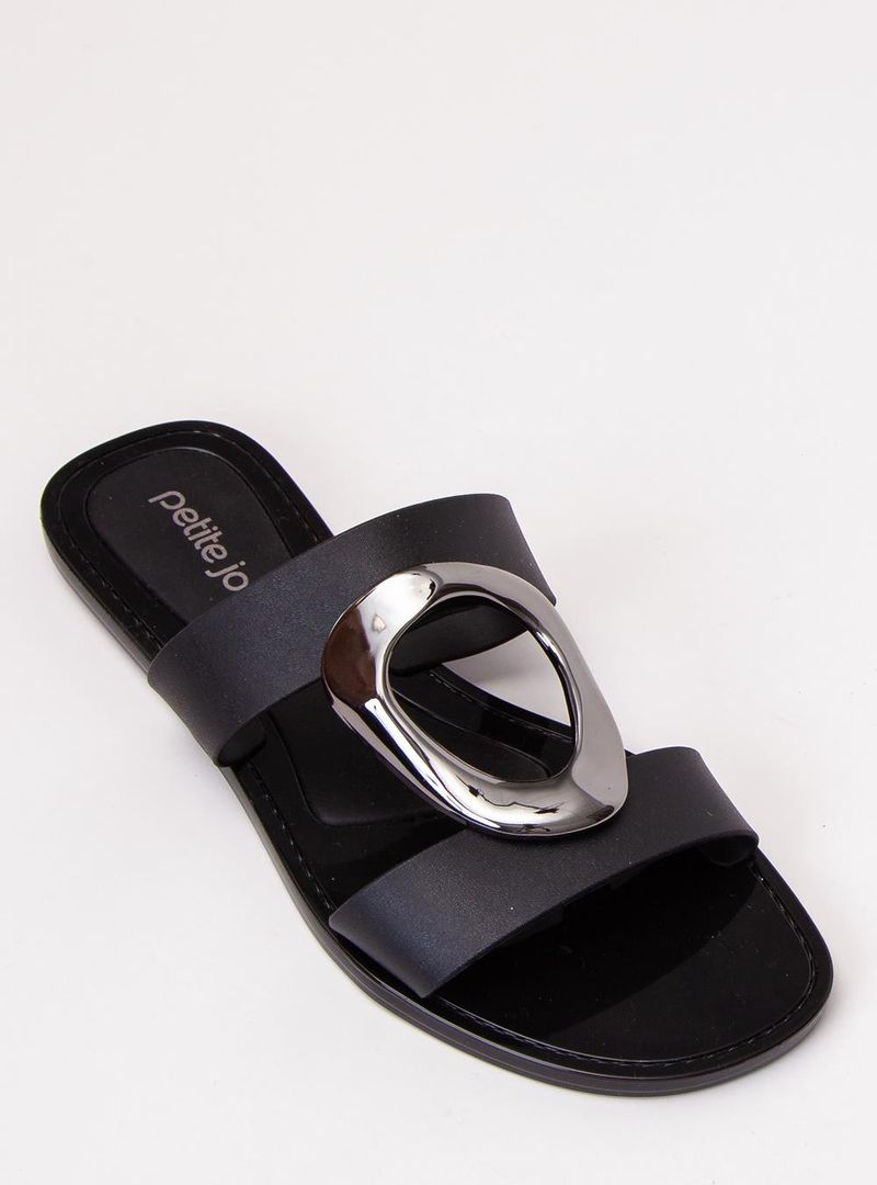 Chinelo Petite Jolie Demi Preto PJ7725