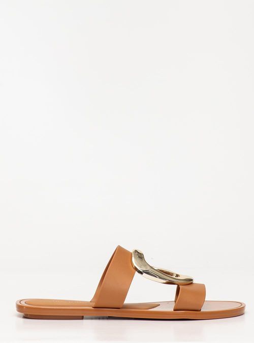 Chinelo Petite Jolie Demi Doce De Leite PJ7725