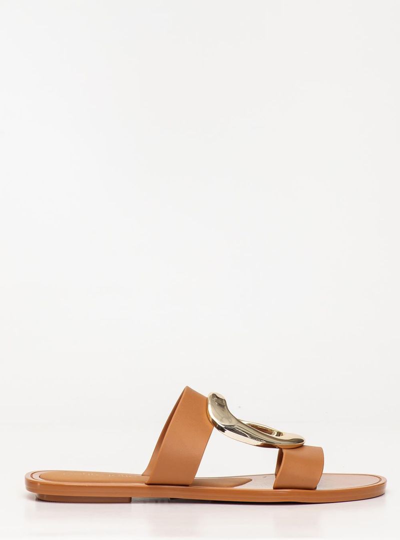 Chinelo Petite Jolie Demi Doce De Leite PJ7725