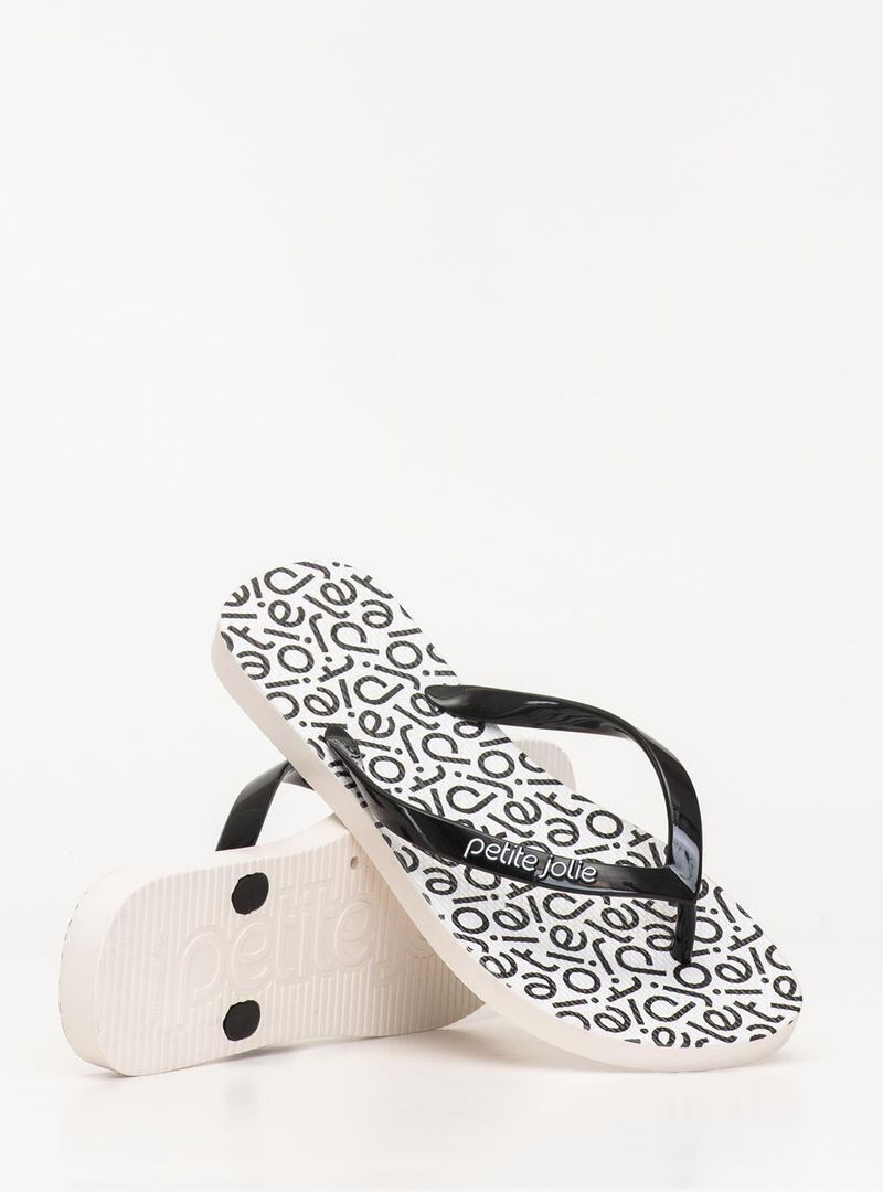 Chinelo Petite Jolie Fresh White/Pattern 2 PJ6969