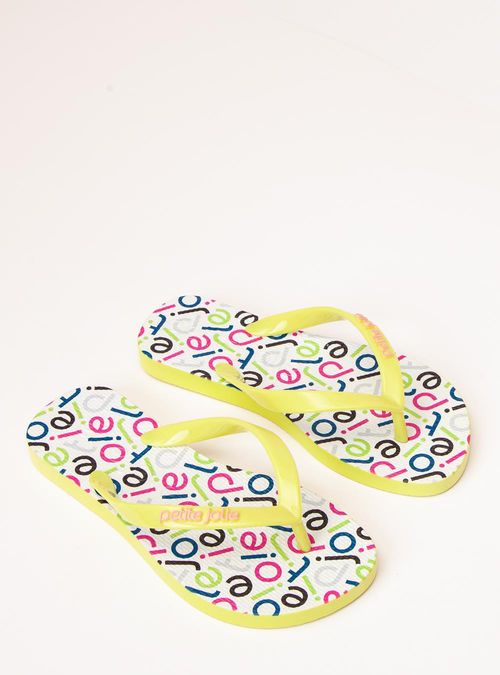Chinelo Petite Jolie Fresh In Limão/Pattern 3 PJ6969IN