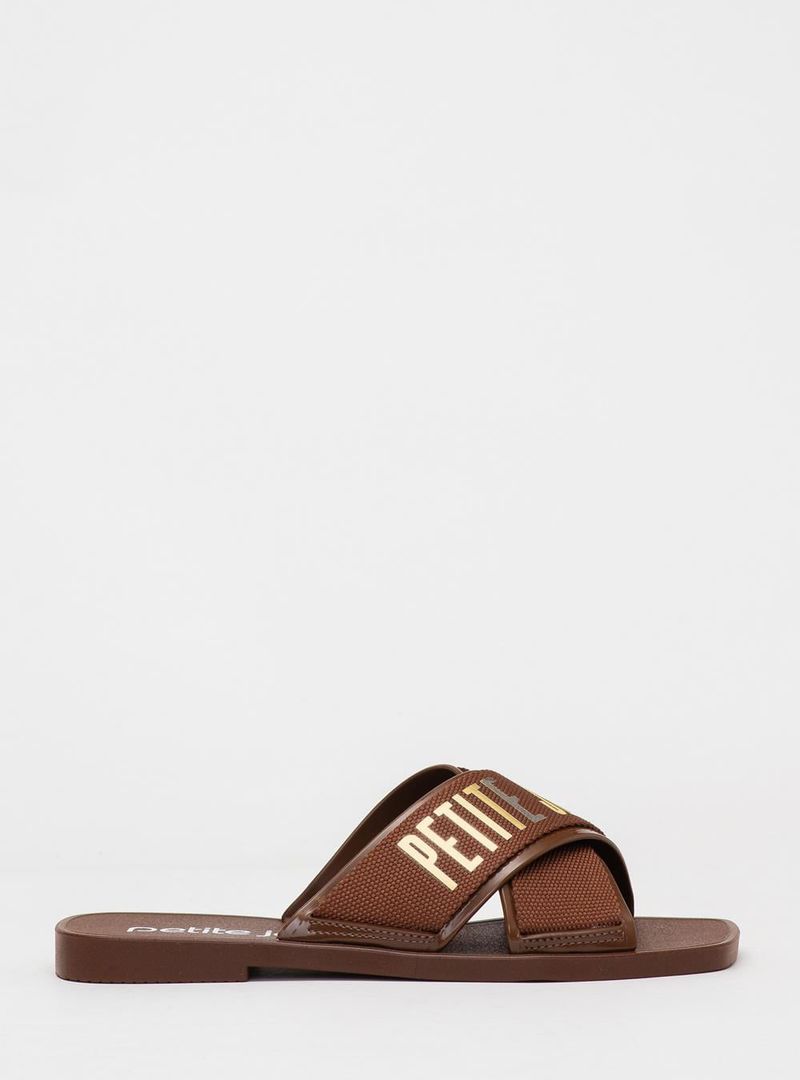 Chinelo Petite Jolie Vibe Chocolate PJ7611