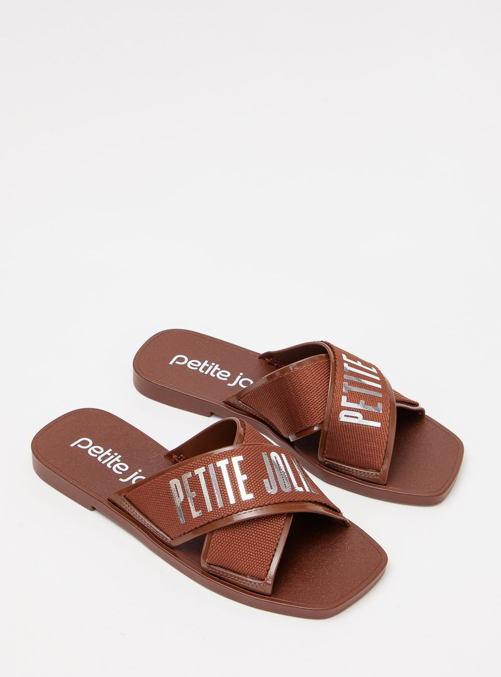Chinelo Petite Jolie Vibe Chocolate PJ7611