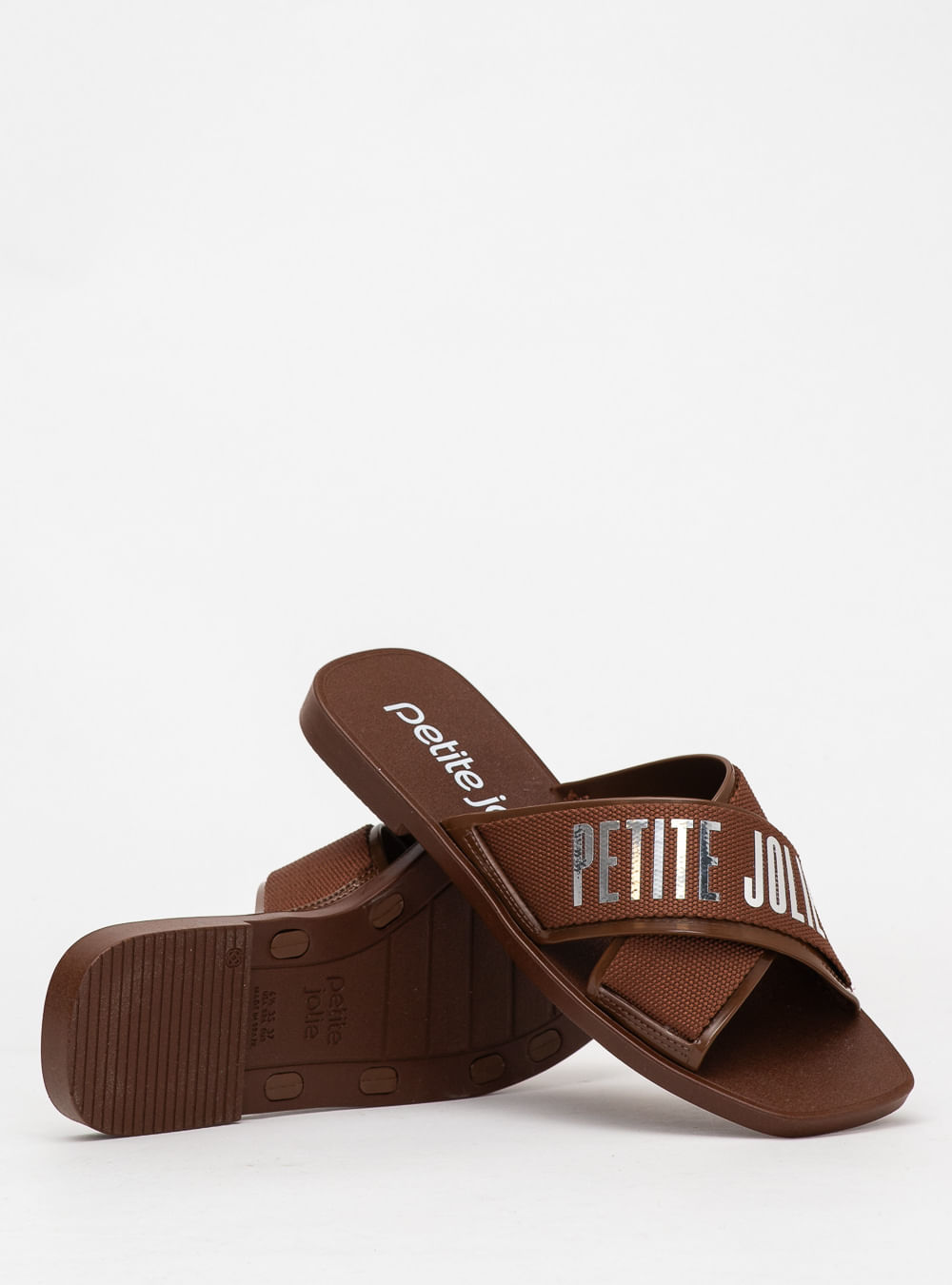 Chinelo Petite Jolie Vibe Chocolate PJ7611