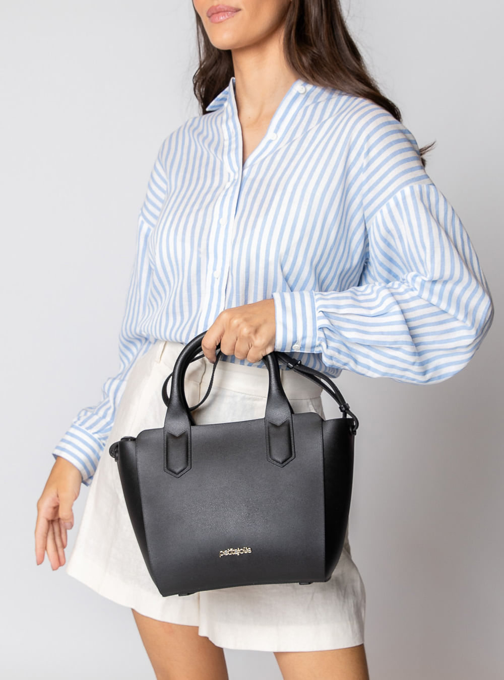 Bolsa Petite Jolie Shape III Preto PJ3939III