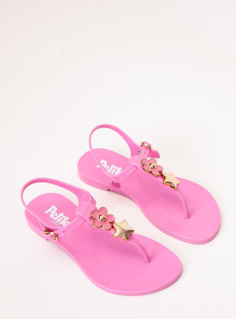 Sandália Petite Jolie Noah In Chiclete PJ7763IN