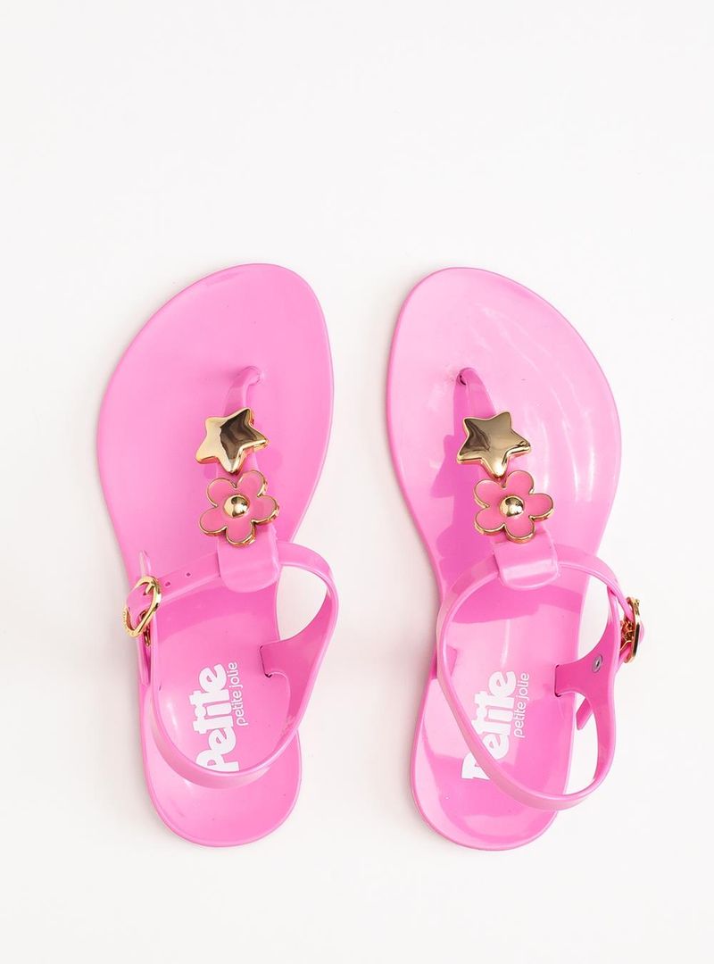 Sandália Petite Jolie Noah In Chiclete PJ7763IN