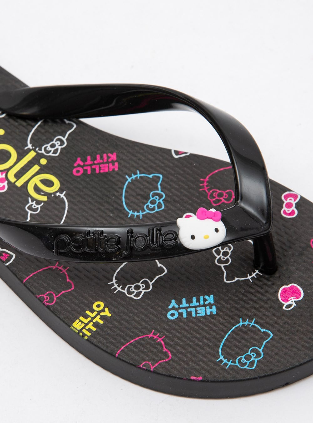 Chinelo Infantil Fresh In HK Preto/Hello Kitty 4 PJ7206INHK
