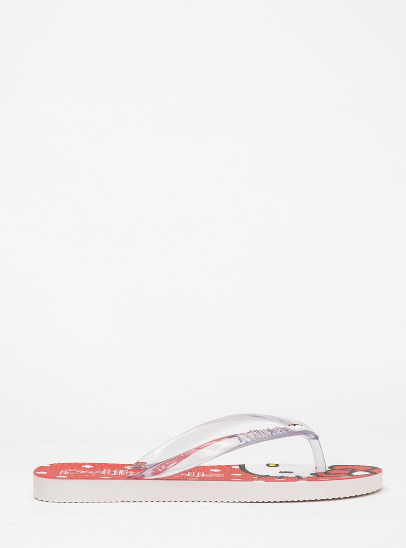 Chinelo Petite Jolie Translúcido/Hello Kitty 14 PJ7206HK