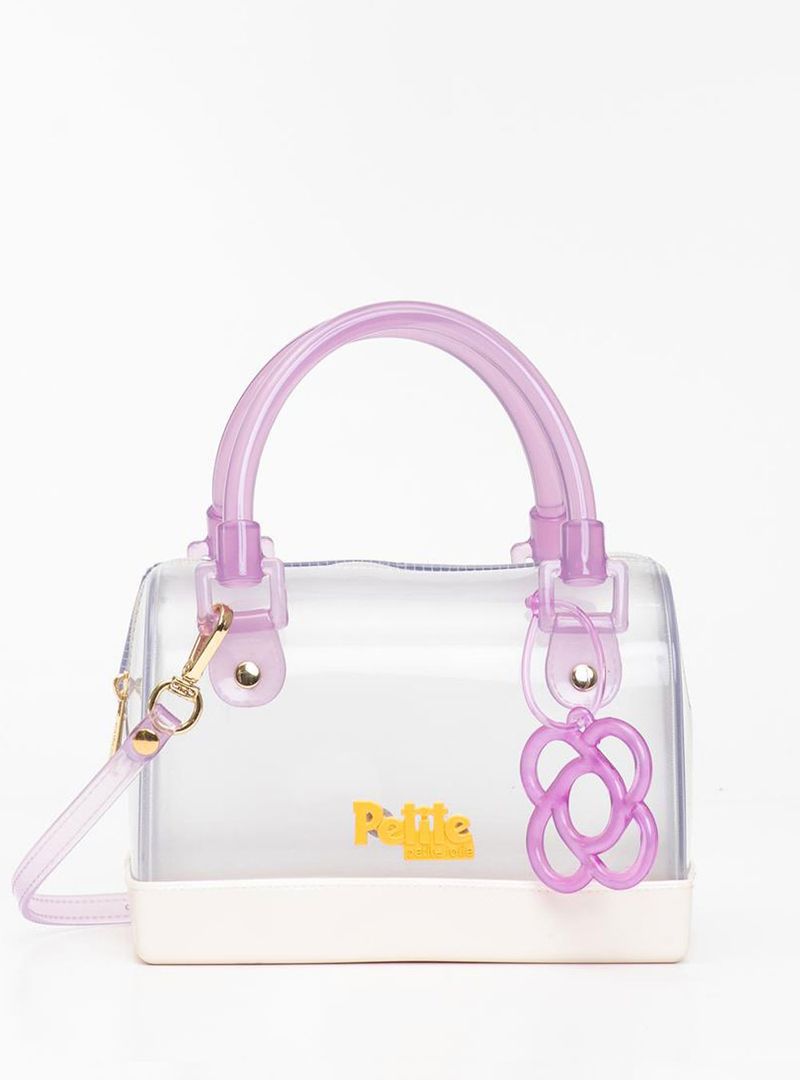 Bolsa Infantil Petite Jolie Mini Bloom Translúcido PJ11156IN