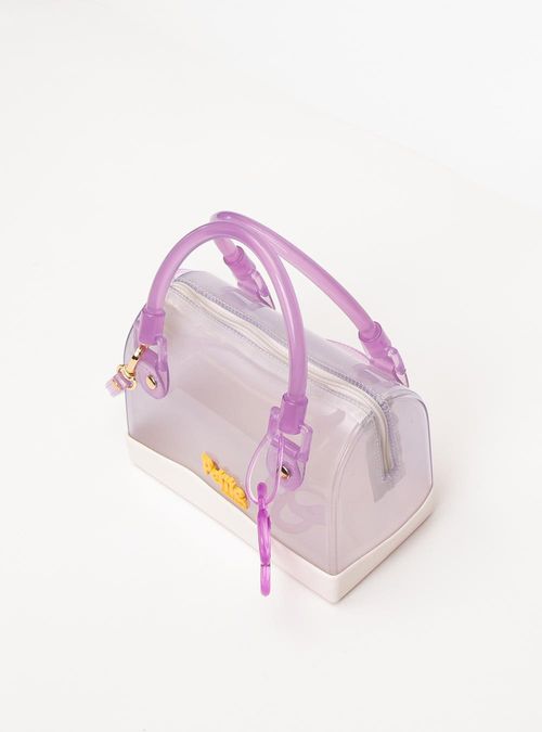 Bolsa Infantil Petite Jolie Mini Bloom Translúcido PJ11156IN